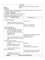 Giáo án lớp 3(tuần 4)