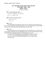 Toán 9 HSG huyện Châu Thành 05 - 06