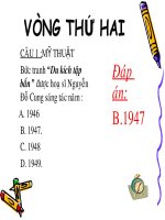 Đề thi HSG L5 (cấp huyện) vòng thứ hai