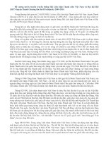 Tài liệu tuyên truyền Đại hội Hội LHTN huyện