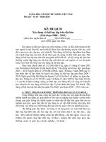 Kế hoạch thực hiện trung tâm học tập cộng đồng (Hay)