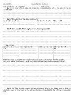 Đề khảo sát HSG số 3