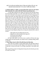 MỘT VÀI GIẢI PHÁP NHẰM TĂNG CƯỜNG HUY ĐỘNG VỐN TẠI  CHI NHÁNH NGÂN HÀNG ĐẦU TƯ VÀ PHÁT TRIỂN HẢI PHÒNG