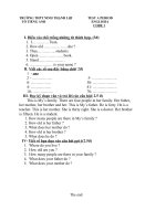 DKI LAN I TIENG ANH 6