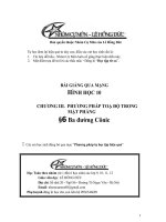 (Hình học 10 - Chương III) Bài giảng: Ba đường cônic 