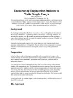 Encouraging Engineering Students to Write Simple Essays.doc