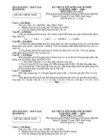 de thi tuyen sinh hoa vao 10 Hai Duong