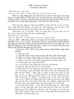 Diễn văn khai giảng 2009 2010