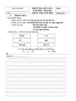 ĐỀ KTGKI 2010-2011