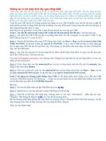 Chống lại virut lây qua cổng USB