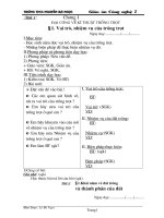 Giáo án công nghệ 7.,