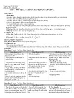 giáo án  vật lí 12- tuần 4