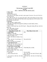 Tuần 4 lớp 5 chuẩn