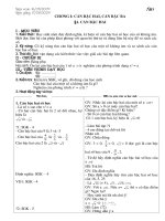 Giáo án Đại số 9 tiết 1 - 11