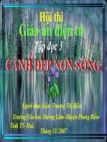 Cảnh đẹp non sông