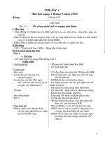 Giáo an lớp 2 tuần 1