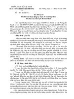 Kế họch tổ chức cua đoàn thanh niên Hai phòng