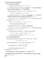 tong hop cac dang toan ve giai tich 12 co loi giai