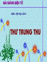 Thư trung thu