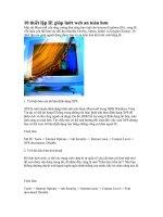 10 thiết lập IE giúp lướt web an toàn hơn.doc