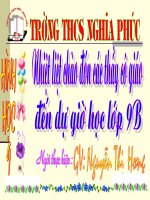 Bài 4. Một số hệ thức về cạnh và góc trong tam giác vuông (tiết 1)