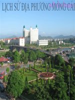lỊCH SỬ ĐỊA PHƯƠNG MC