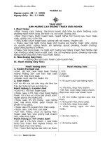 giáo án 4 - tuần 21