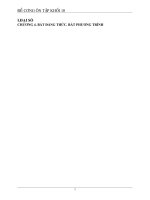 Chuyên đề dạy thêm lớp 10