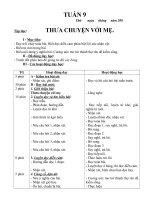 Giáo án lớp 4( Tuần 9)