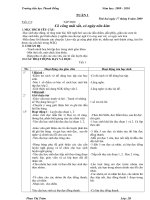 Giáo án đủ các môn