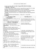 G.ÁN: AN TOÀN GIAO THÔNG Lớp 2