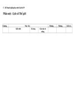 kế hoạch cá nhân Văn 9