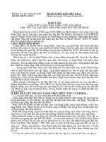 báo cáo tổng kết 4 năm thực hiện cuộc vân động học tập và làm theo tấm gương đạo đức HCM