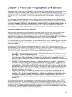 Voice over IP Applications and Services