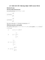 chuyên đề khảo sát hàm số 2009