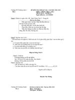 Đề kt GK1 ( Thông TX1)