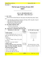 GA LỚP 5 TUAN 7 CKTKN + BVMT ĐẸP