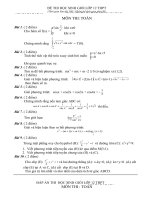 Đề thi HSG lớp 12 có đáp án đề 30