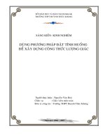 sáng kiến kinh nghiệm toán thpt