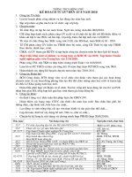 KẾ HOẠCH THÁNG 7, 8 NĂM HỌC 2010-2011 TRƯỜNG THCS ĐÔNG PHÚ, ĐÔNG SƠN