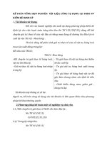 KẾ TOÁN TỔNG HỢP NGUYÊN  VẬT LIỆU