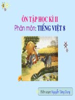 Ngoại khoá: Ôn tập Tiếng Việt 8