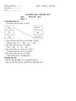 Đề thi học sinh yếu Khối 123