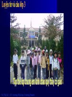 bài thao giảng hội đồng