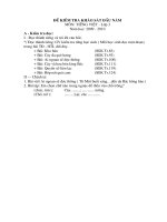 De KT cuoi hoc ki 2 TV lop 2