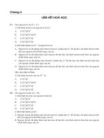 Trắc nghiệm HH 10 - Chương 3