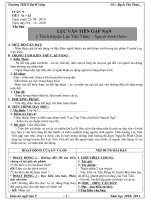 Thảo - Giáo án Văn 9 ( Tuần 9)