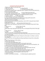 đề di truyền liên kết với giới tính