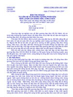 Bai thu hoach ve hoc tap dao duc tu tuong HCM danh cho BDTX