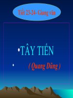 Tây tiến- Quang Dũng